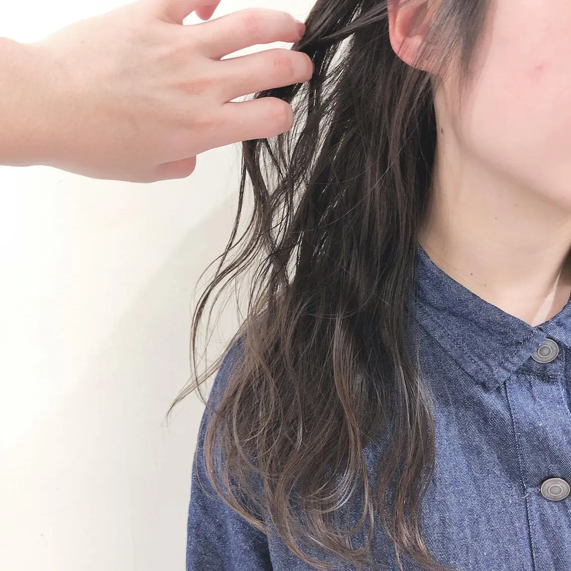 セミロング カラー カット ボブ/パーマ 古家 佑真のヘアスタイル