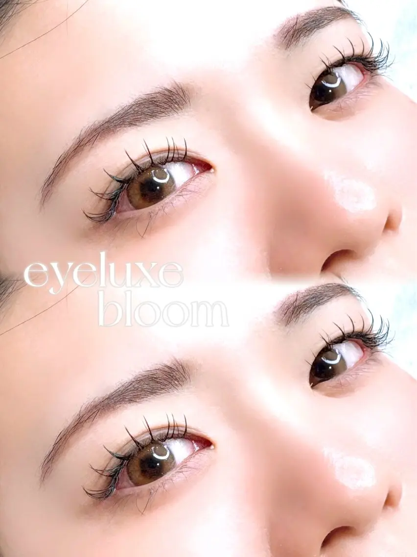 マツエク・マツパ eyeluxe bloom KANGのマツエク・マツパデザイン