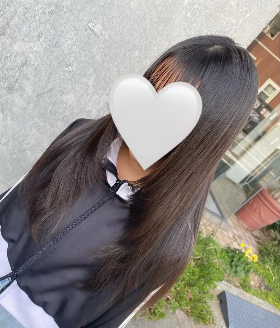 ロング ロングレイヤー レイヤーカット ロング カット 【nook’】 maiのヘアスタイル