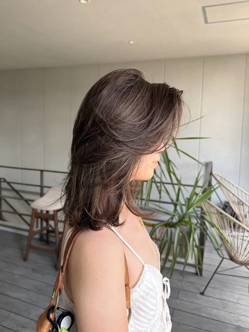 ミディアム カラー 透明感カラー🎀 Hiyoriのヘアスタイル