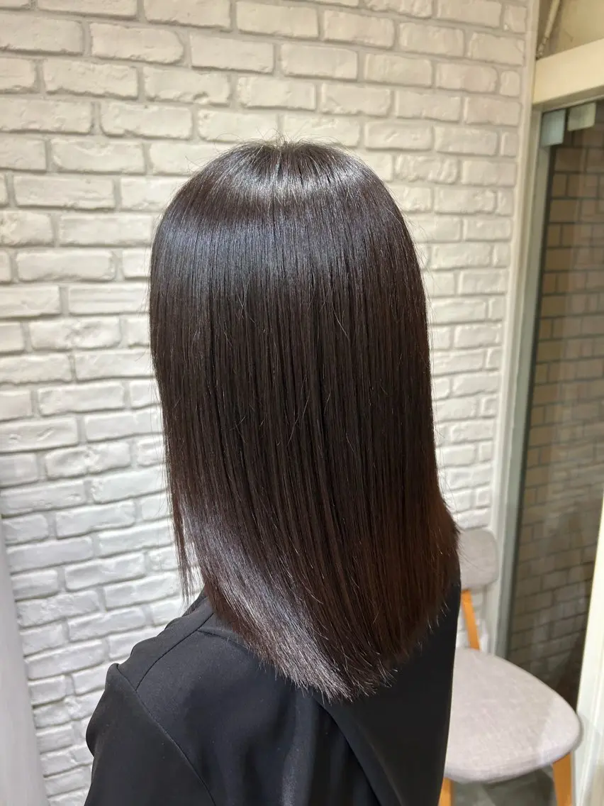 セミロング ヘアカラー トリートメント ︎☀️はるき︎︎☁️ ショートモデル募集のヘアスタイル