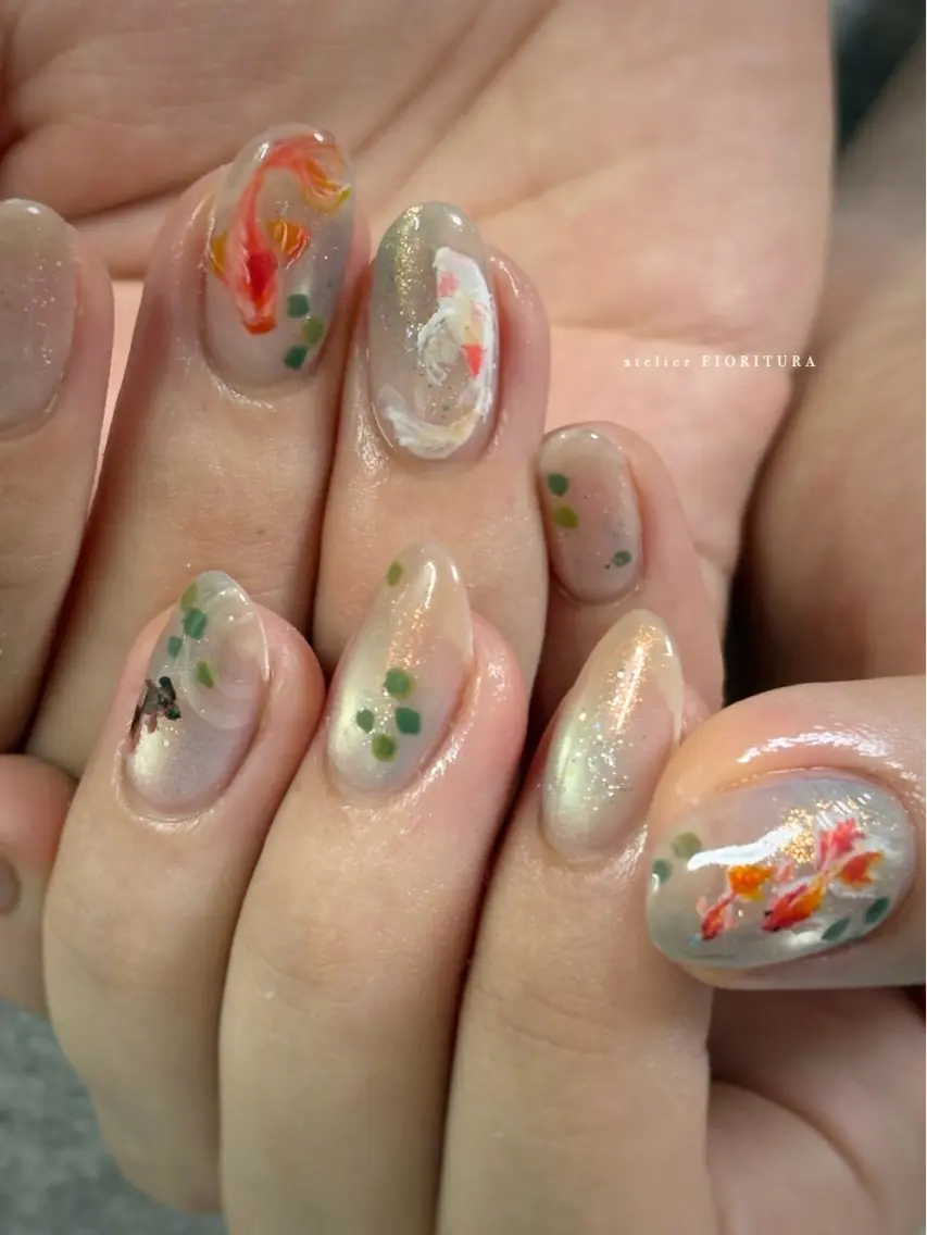 ネイル ハンドネイル FIORITURA Maikoのネイルデザイン
