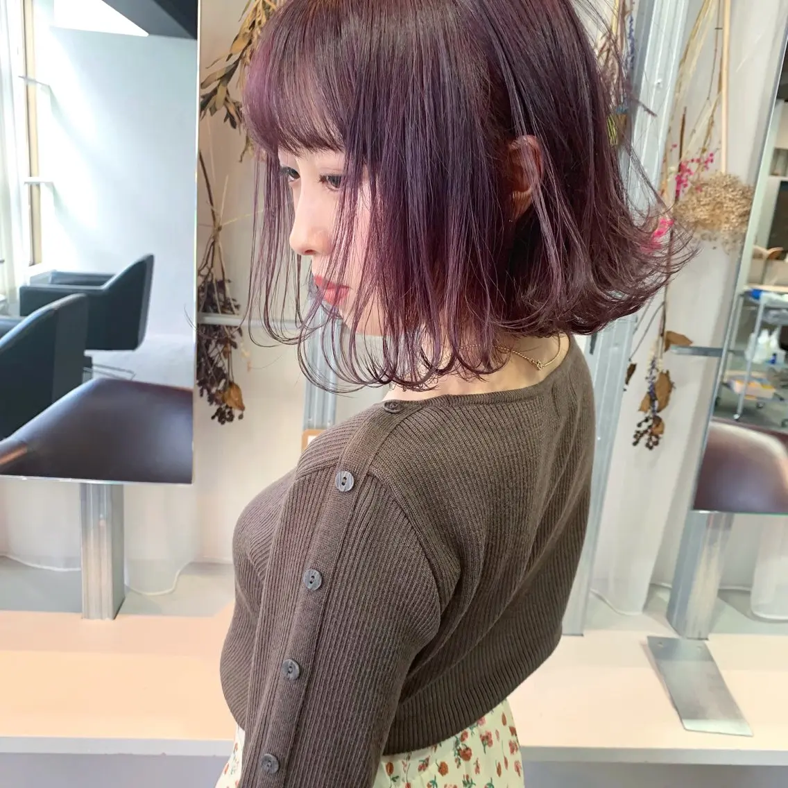 【💖2回目以降のお客様💖】ブリーチなしのダブルカラー+FLOWDIAトリートメント✨の写真