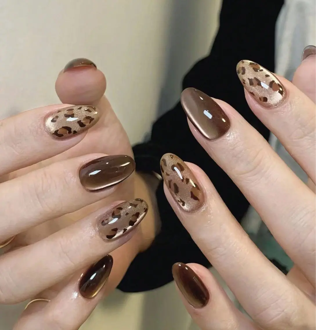 ネイル ハンドネイル 🎀PG🩵 ネイルサロンのネイルデザイン