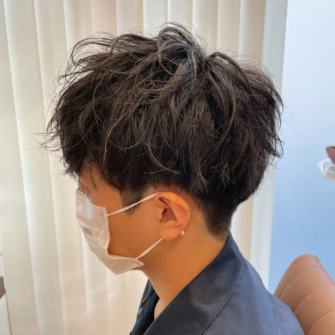 ショート パーマ メンズ カット パーマ トリートメント 【メンズ縮毛矯正】 田中秀斗のヘアスタイル