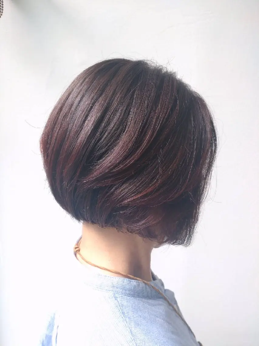 ショート カラー お手入れ簡単ヘア🫧 SAKUMA・西船橋のヘアスタイル