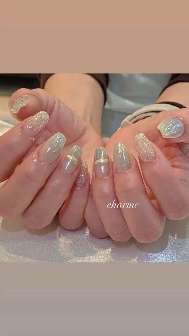 ネイル ハンドネイル charme Jr.nailistのネイルデザイン