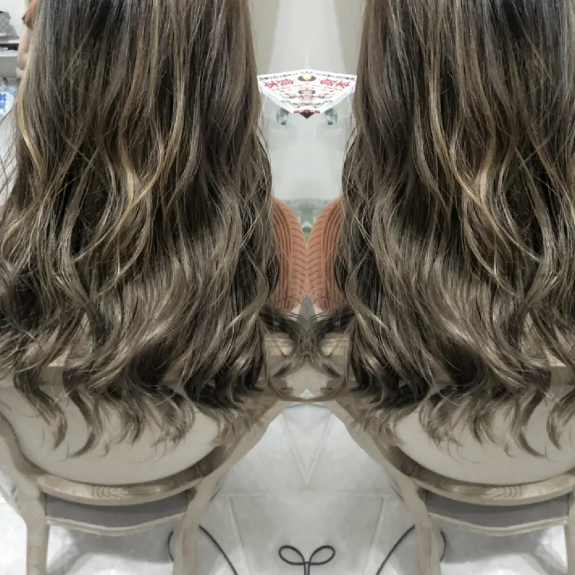 ロング カラー ヘアアレンジ See by merの眉毛・アイブロウイメージ