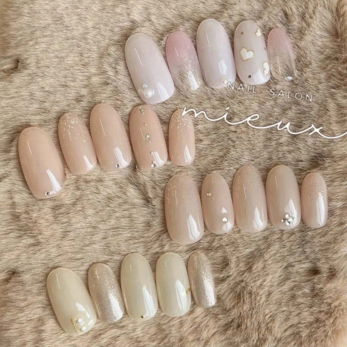 ネイル ハンドネイル nailsalon mieuxのネイルデザイン