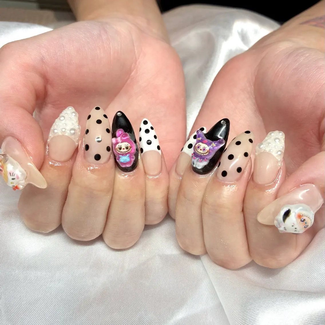 ネイル 持ち込み ハンドネイル Nail ヌシん家 AKANEのネイルデザイン