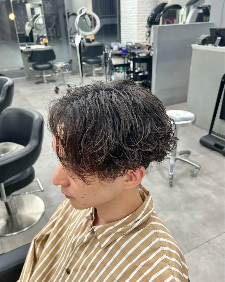 パーマ メンズ メンズパーマ カット パーマ 【OVARL】メンズ 特化/さかしょーのヘアスタイル