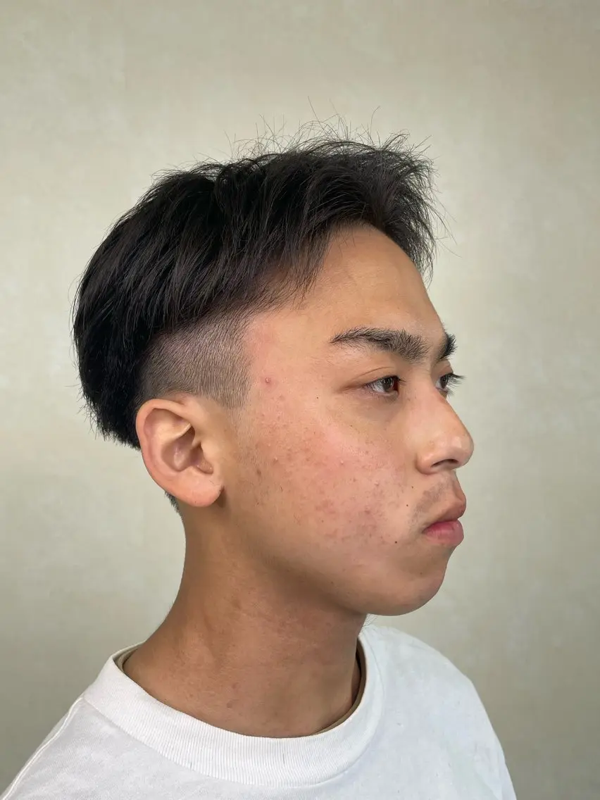 ショート メンズ 高田 成夢のヘアスタイル