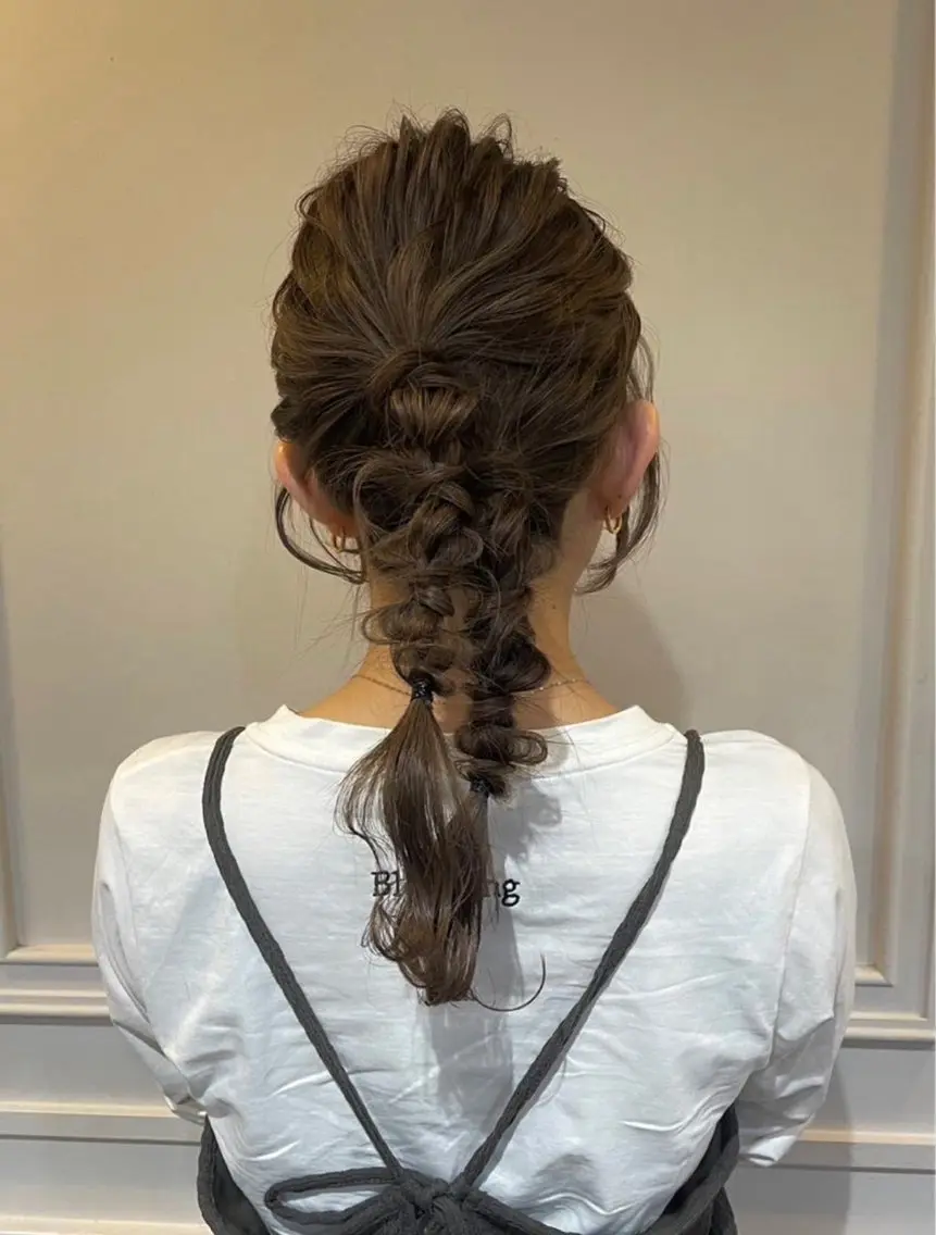 ロング ヘアセット 沖縄/ヘアアレンジ /ナカノのヘアスタイル
