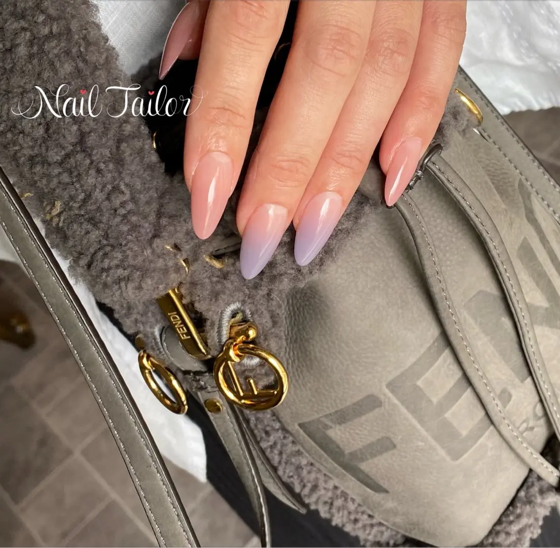 ネイル 長さ出し ジェルネイル グラデーション オフィスネイル ワンカラーネイル ハンドネイル NailTailor ネイルテイラーのネイルデザイン