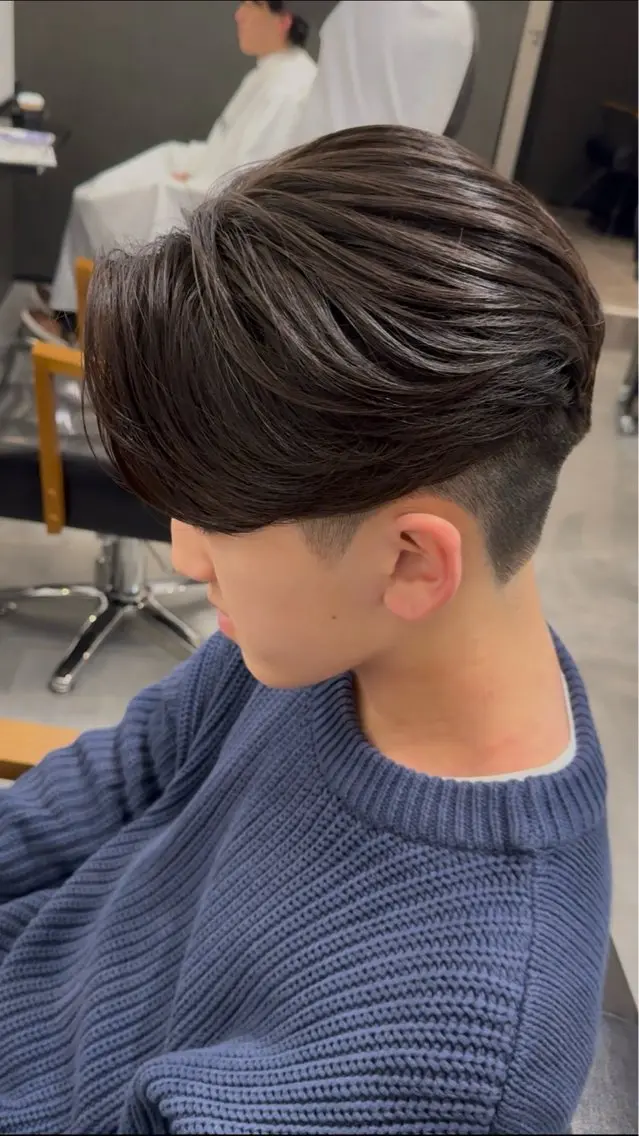 パーマ メンズ 玉置 晴太郎のヘアスタイル