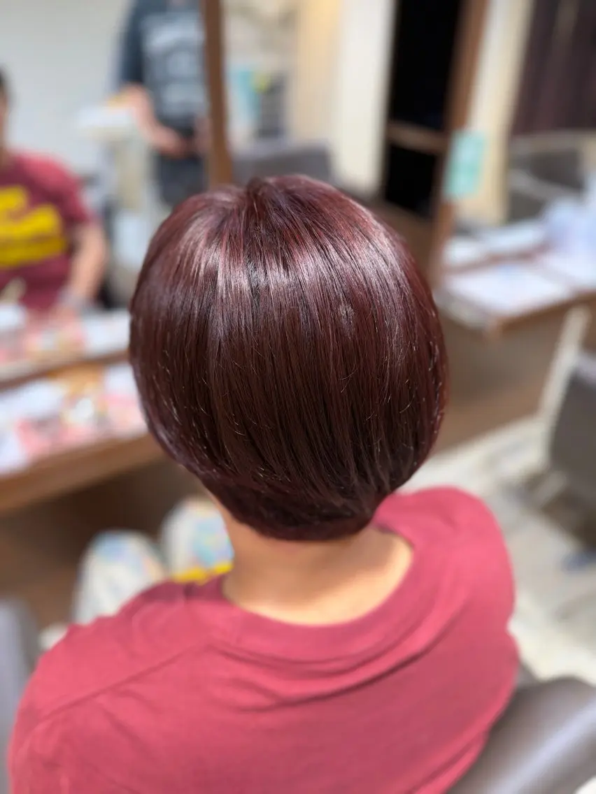 カラー 神野 流嘉のヘアスタイル