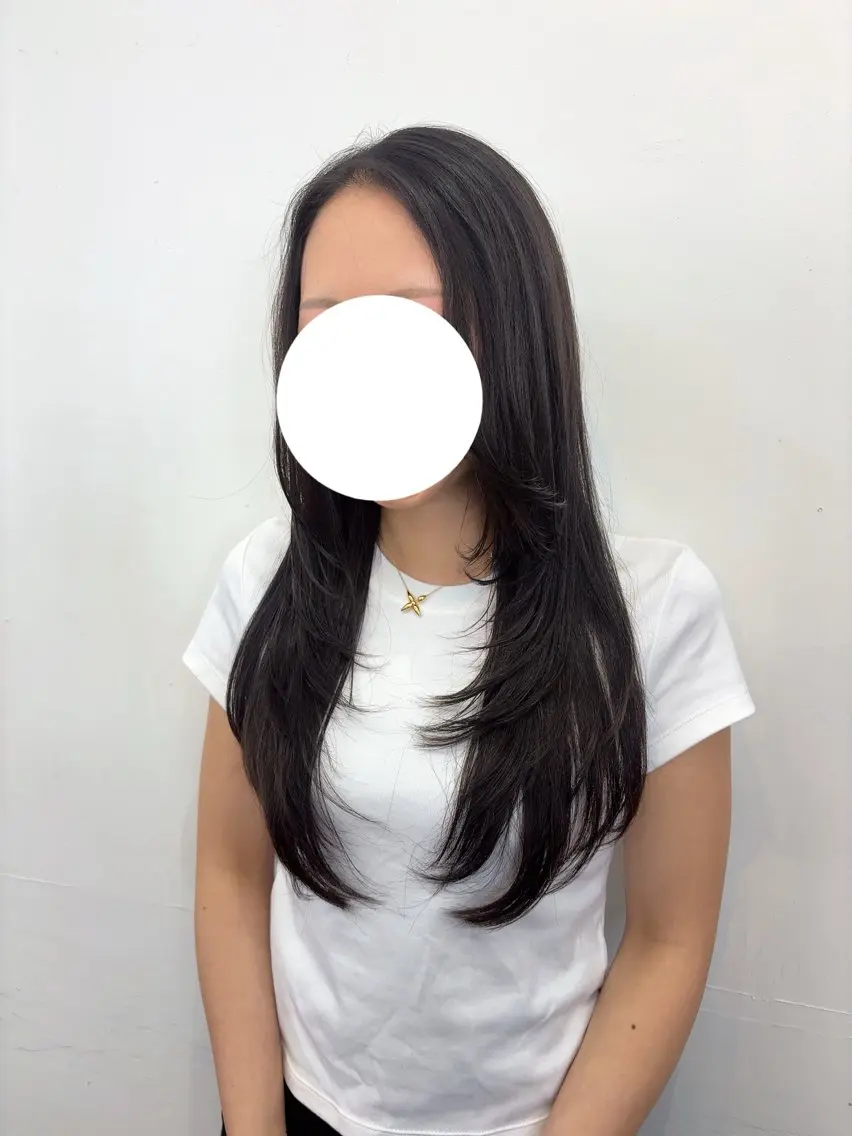 ロング カット ルプラボウ/豊川 篠島 みなみのヘアスタイル