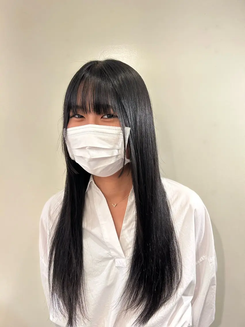 《ミニモ限定》カット＋ストレートパーマ（縮毛矯正）の写真