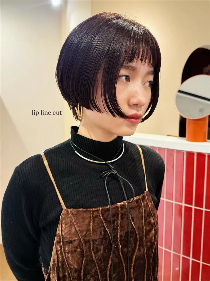ショート カラー ❤️アヤカ レイヤーカット❤️のヘアスタイル