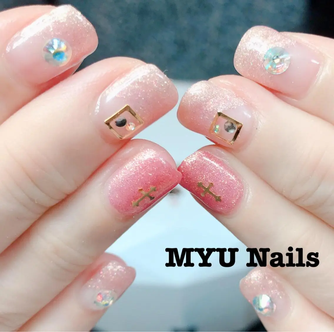 ネイル ニュアンスネイル🌈 MYU Nailsのネイルデザイン