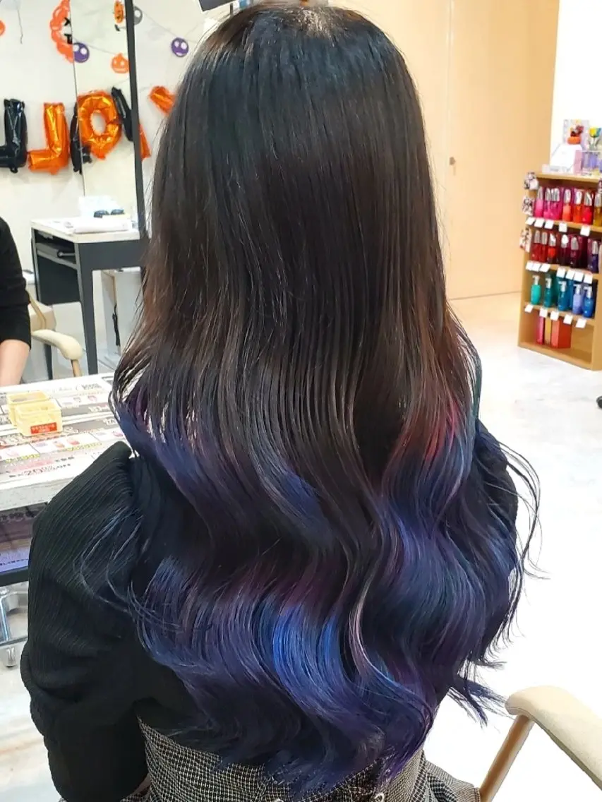 ロング ヘアカラー トリートメント 派手髪/ハイトーン/ エクステ✨ユウキのヘアスタイル