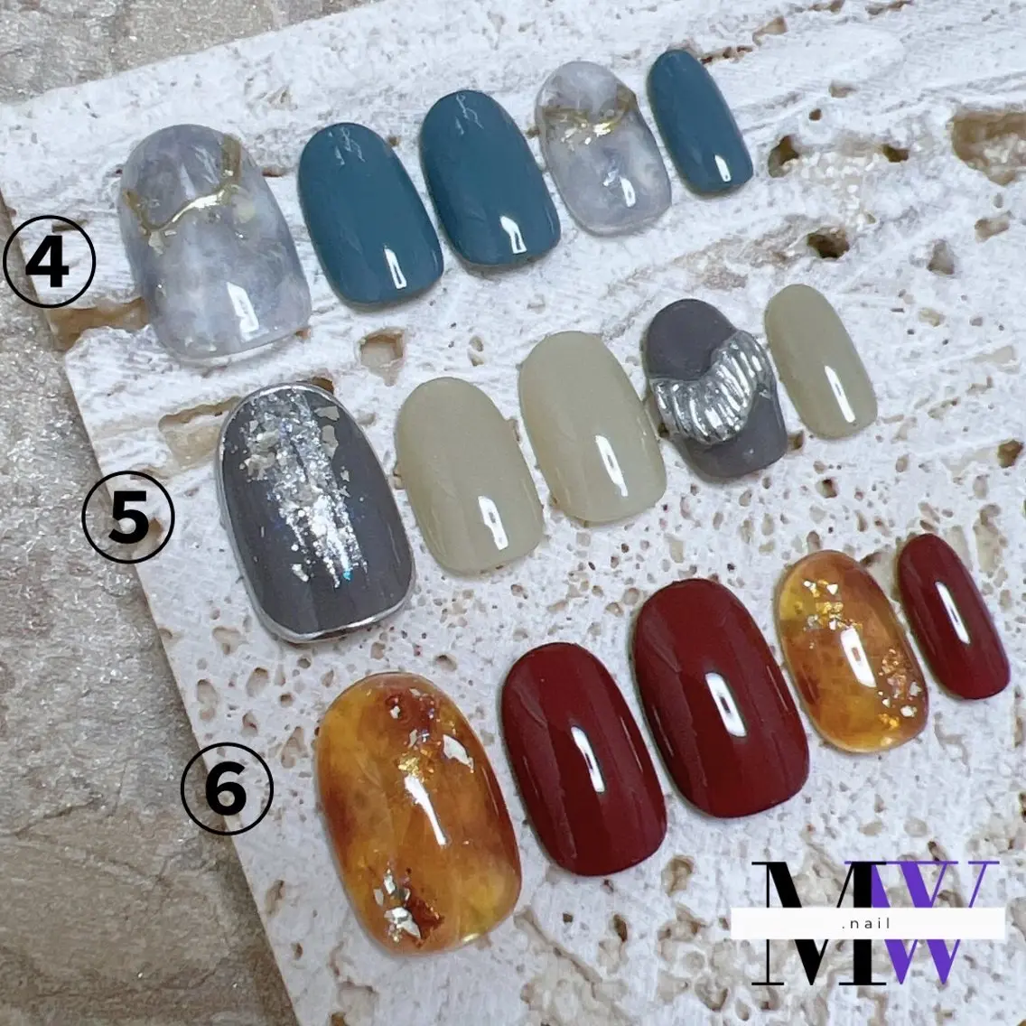 ネイル アートネイル MW .nailのネイルデザイン