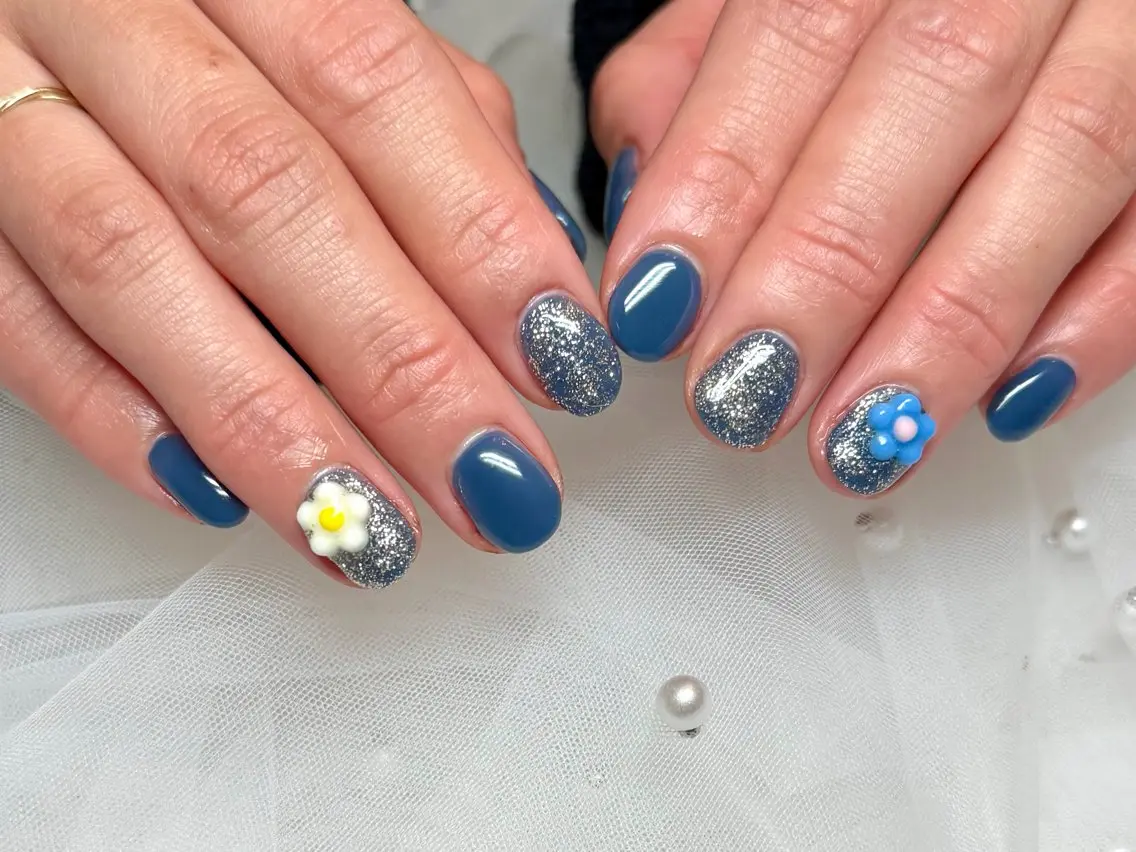 ネイル フラッシュネイル フラッシュマグ マグネットネイル ハンドネイル HazeGrass NAILのネイルデザイン