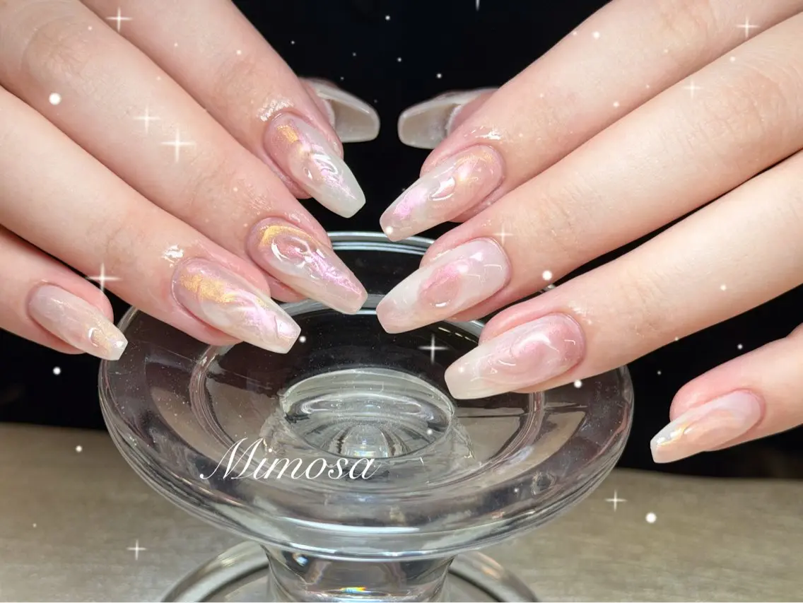 ネイル ハンドネイル 🫧Mimosa 吉祥寺のネイルデザイン