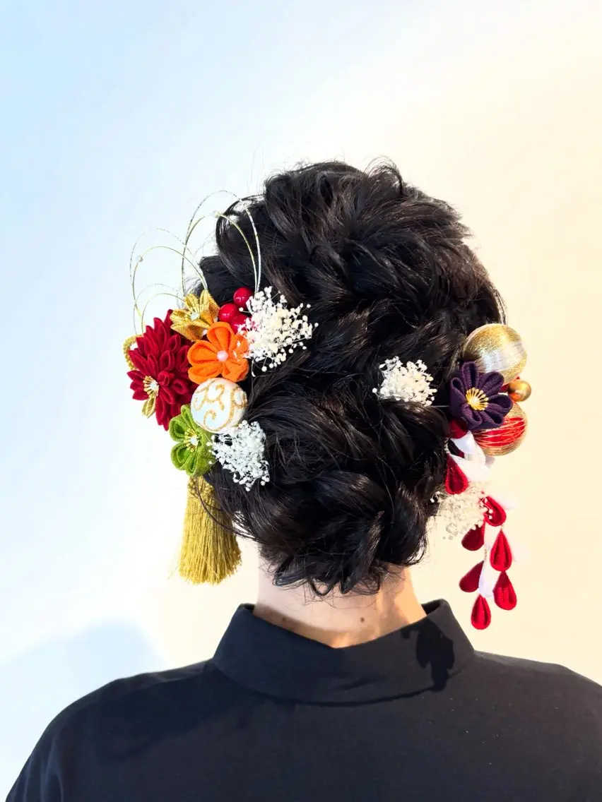 ヘアアレンジ 成人式 update Erinaのヘアスタイル