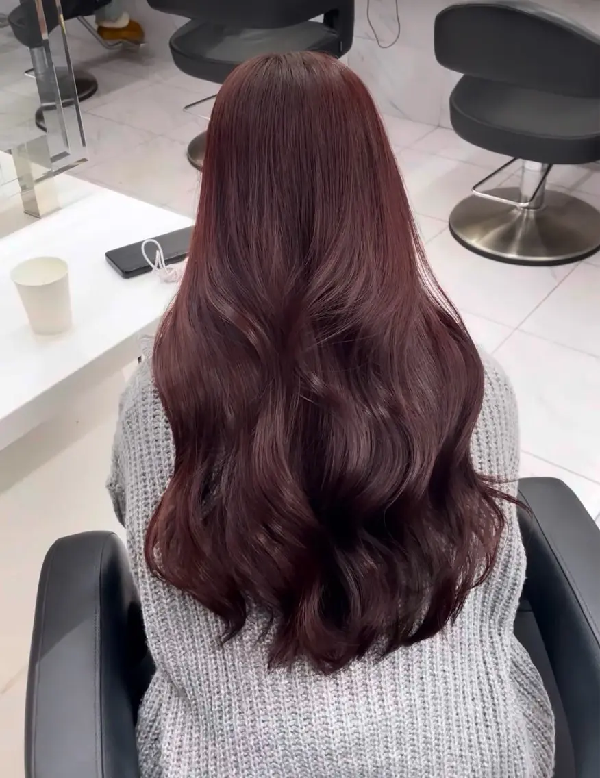 カラー カット ヘアカラー トリートメント 🖤レイヤーカット| 艶髪|韓国styleのヘアスタイル