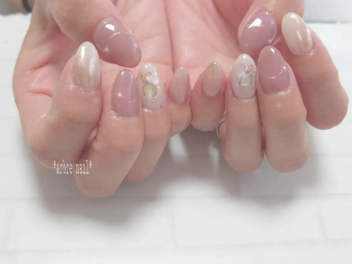 ネイル ✯.。 arbre nail 。✯.のネイルデザイン