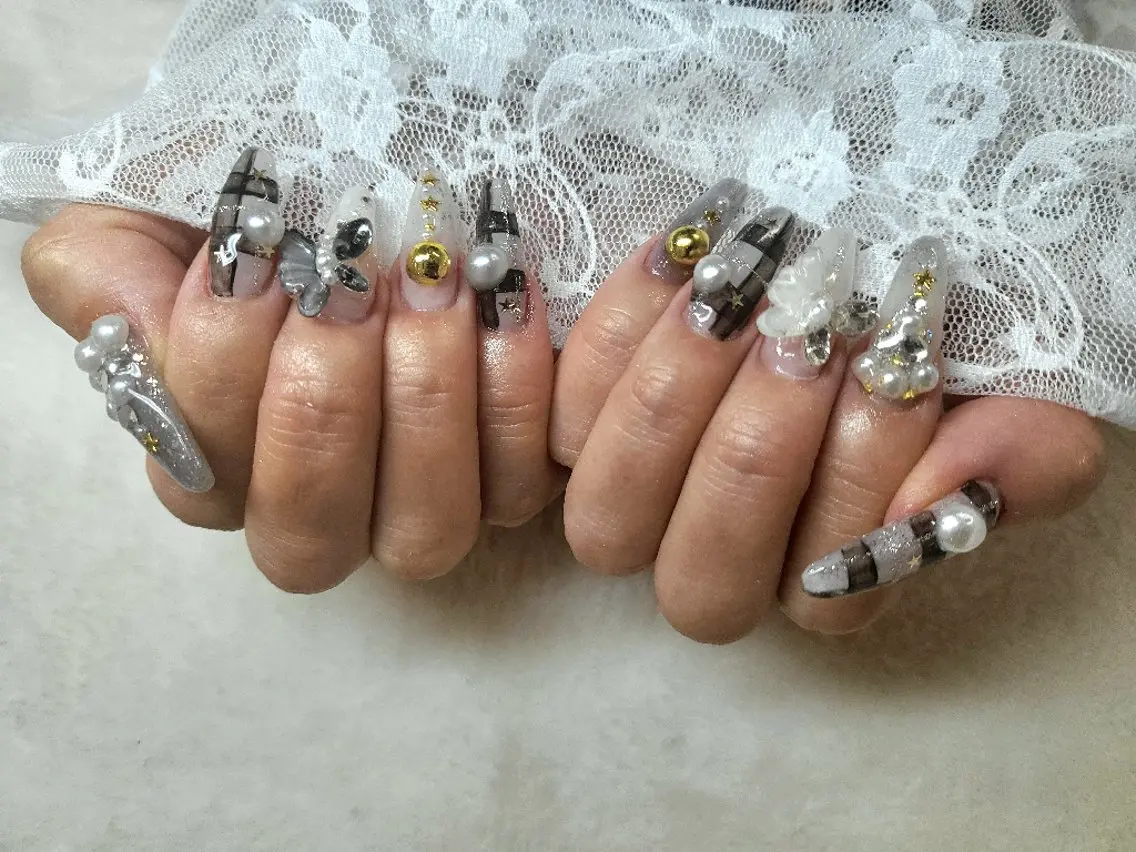 ネイル 冬ネイル クリスマス ハンドネイル ハンドケア 心斎橋Salon Epokkuのネイルデザイン