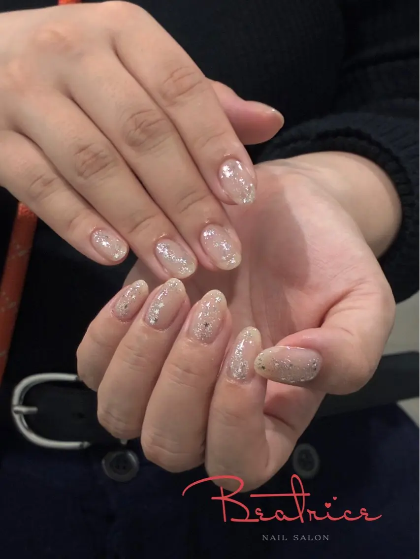 ネイル ハンドネイル 🎼CAFUNÉ_ TOKYO.•*¨のネイルデザイン