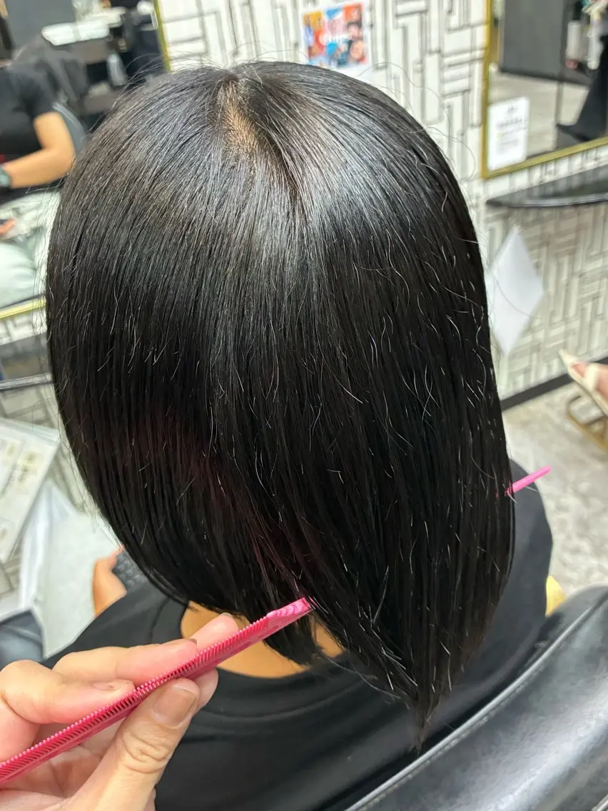 ショート ヘアカラー 北村 理奈のヘアスタイル