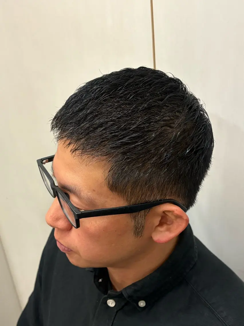 ショート メンズ 齋藤 愛翔のヘアスタイル