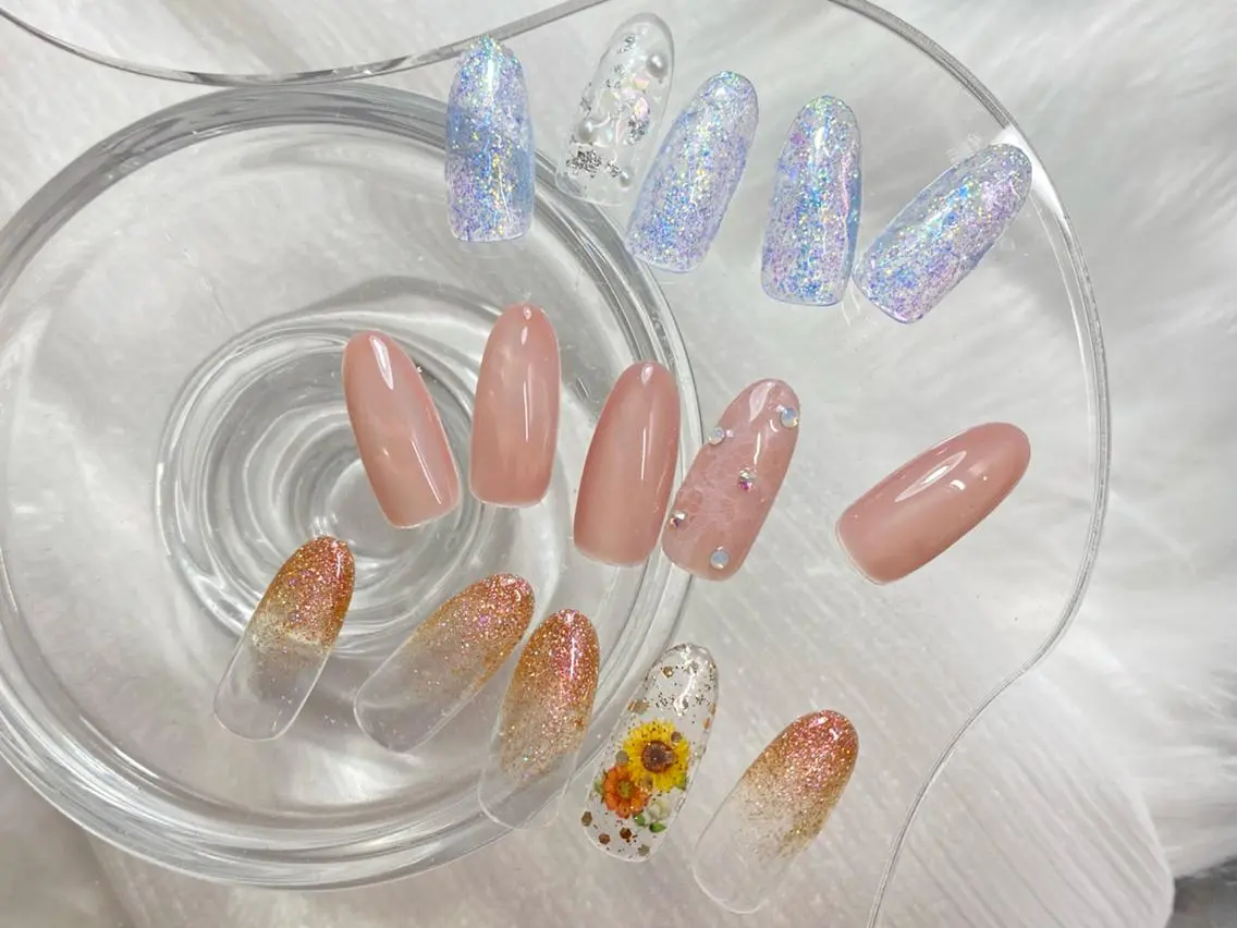 ネイル ハンドネイル orbe 永山のネイルデザイン