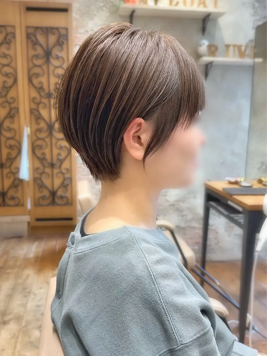 ショート カラー ショートボブ ボブ 似合わせカット ショートヘア 小顔カット カット ヘアカラー トリートメント ショート、ボブの神✨ 峯朋也✂︎✨のヘアスタイル