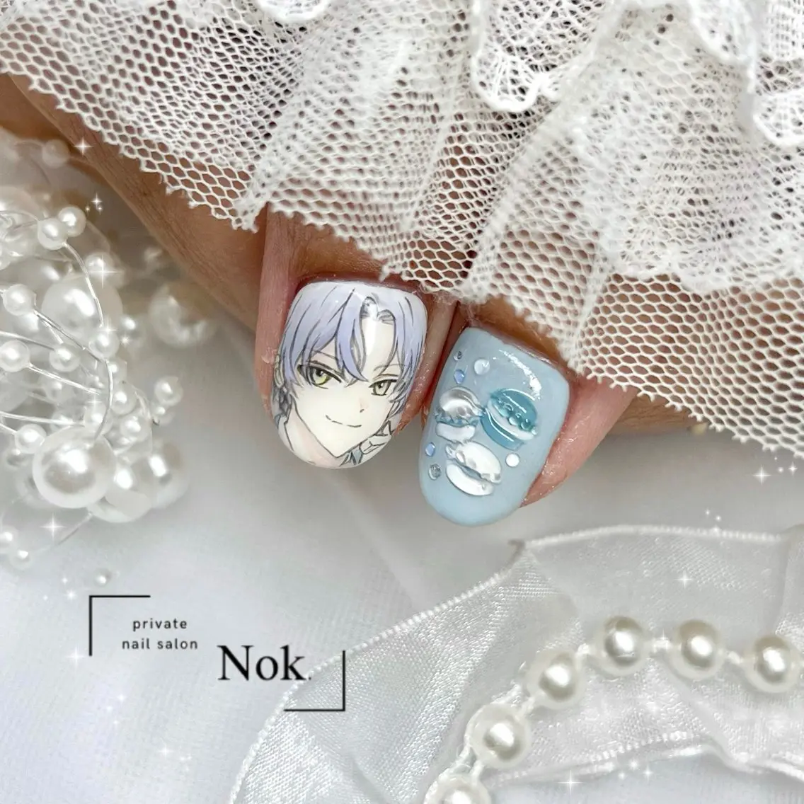 ネイル ハンドネイル 池袋痛ネイル Nok. 渡辺のネイルデザイン