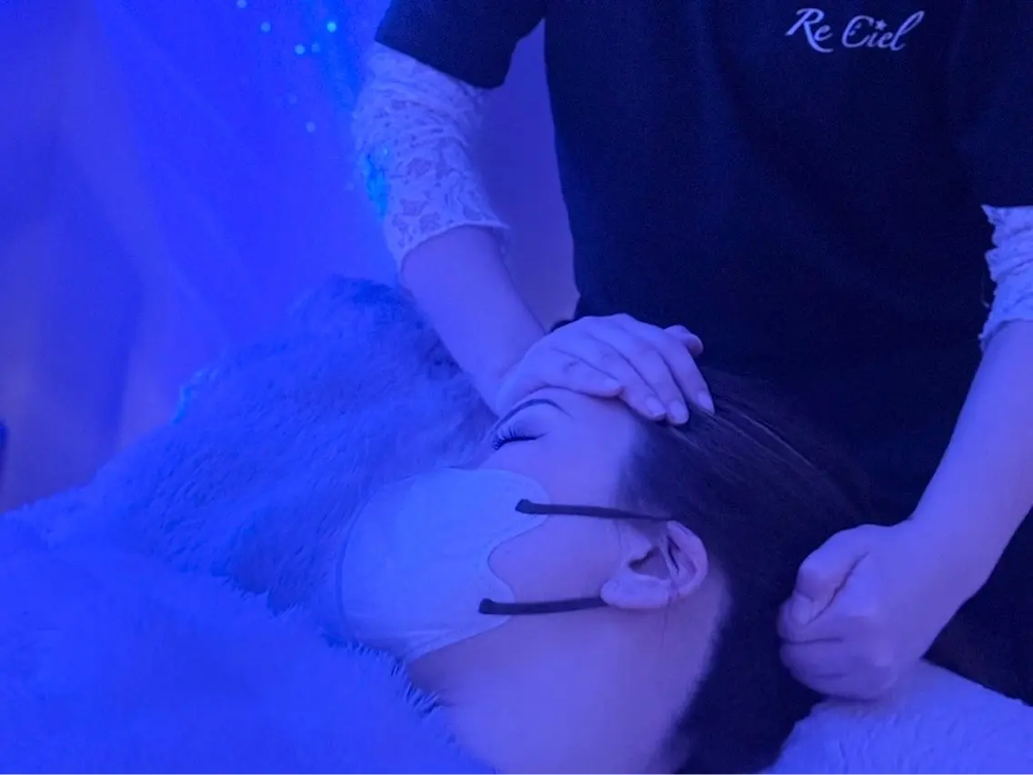 【人気No.2/眼精疲労】深くゆるむ｜高級ドライヘッド70分＋ハンド 20分計90分の写真