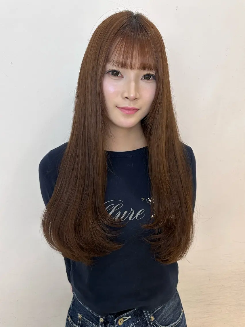 ロング 'axis hinaのヘアスタイル