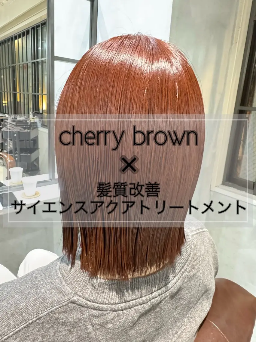 ミディアム カラー 髪質改善/縮毛矯正/ 艶髪/春山良太のヘアスタイル