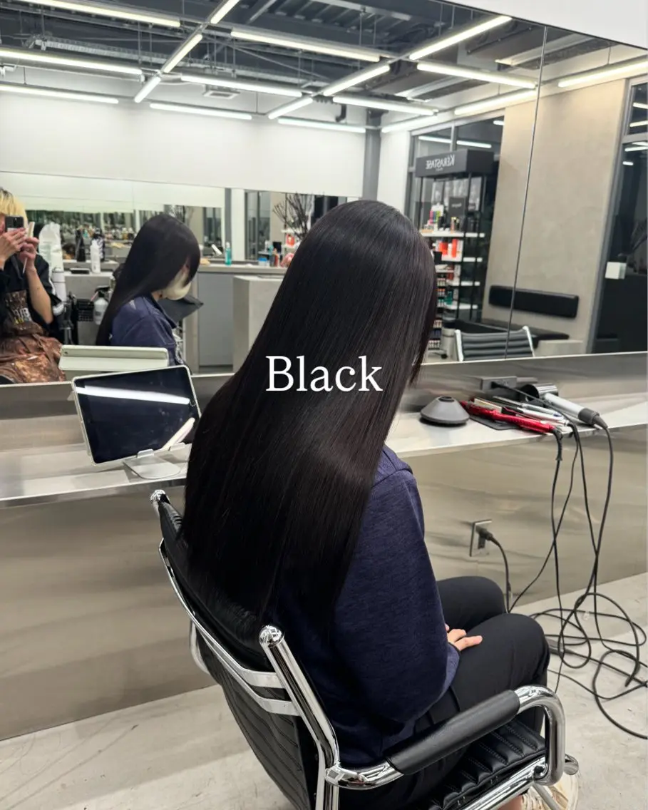 3番人気 👑 髪質改善ストレート+カットモデルの写真
