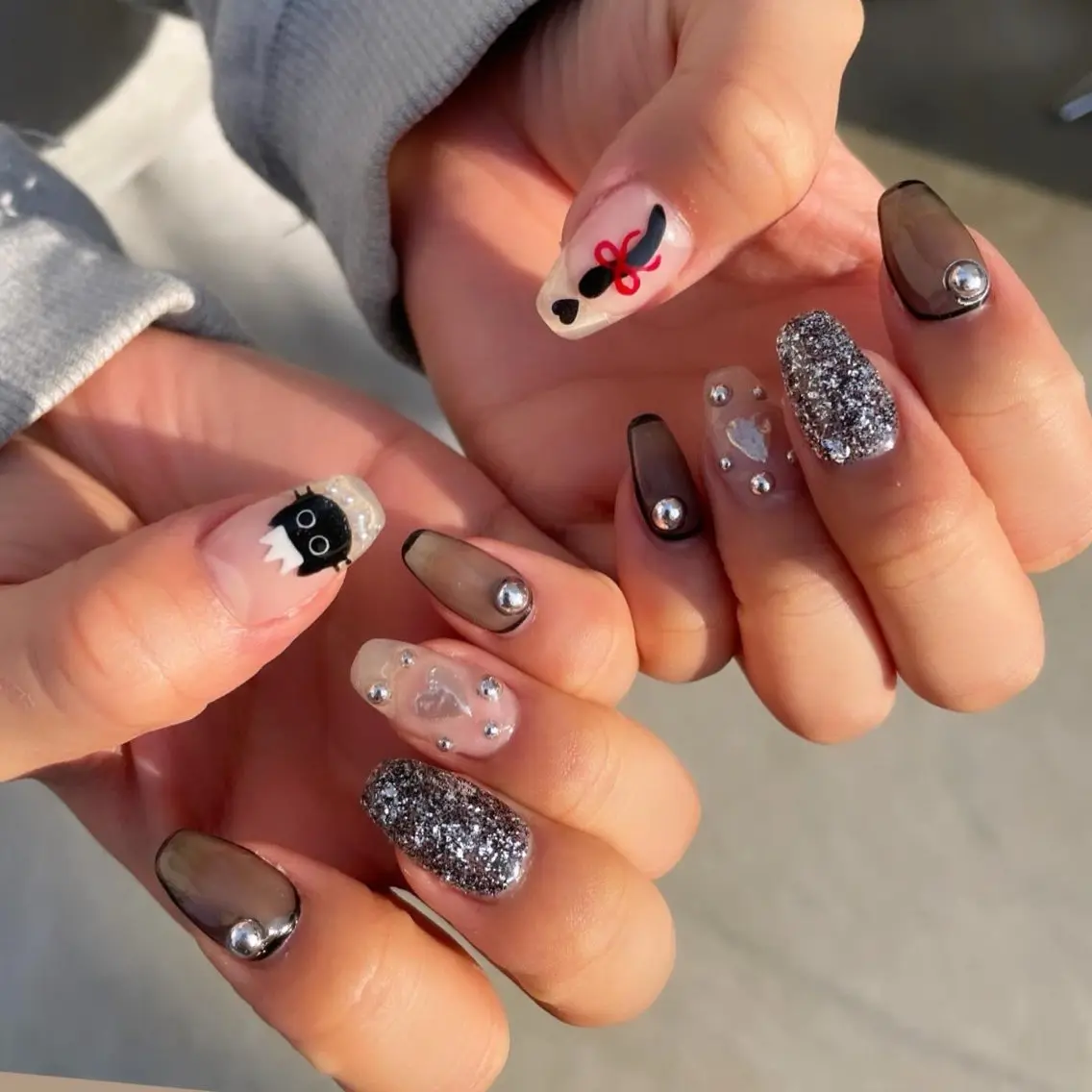 ネイル ハンドネイル Sea  nail by emaのネイルデザイン