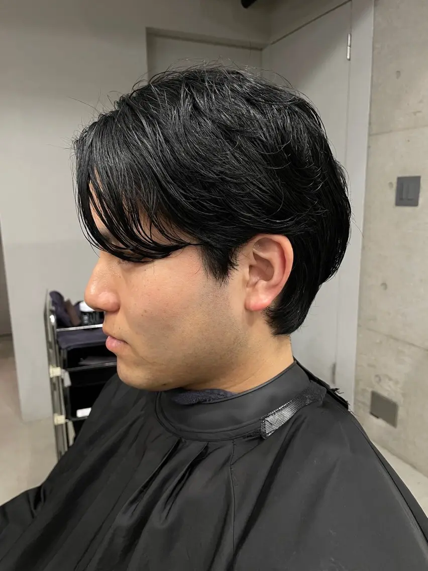 ショート パーマ メンズ 吉田一輝 外国人パーマのヘアスタイル