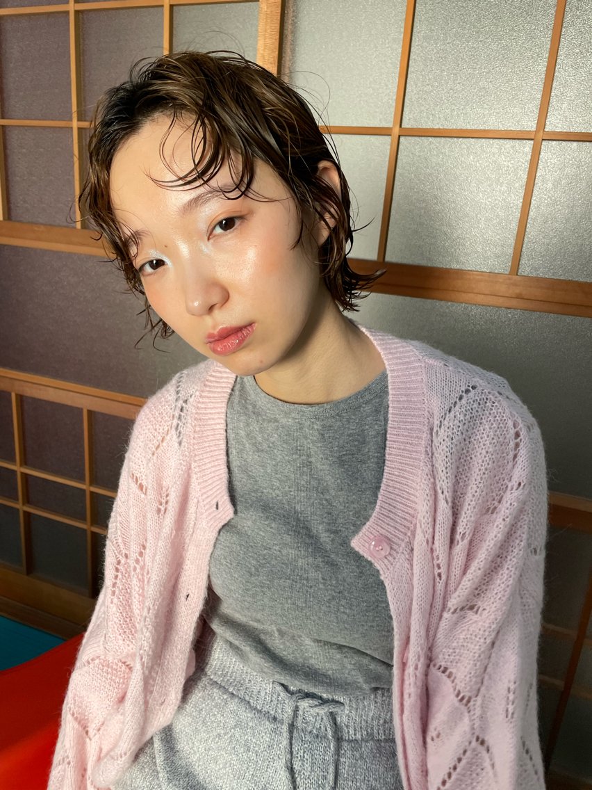 ミディアム カラー パーマ ヘアアレンジ メンズ メンズデザインカット デザインカット カット ヘアカラー トリートメント tatsumi/ボブ ウルフ/レイヤーのヘアスタイル
