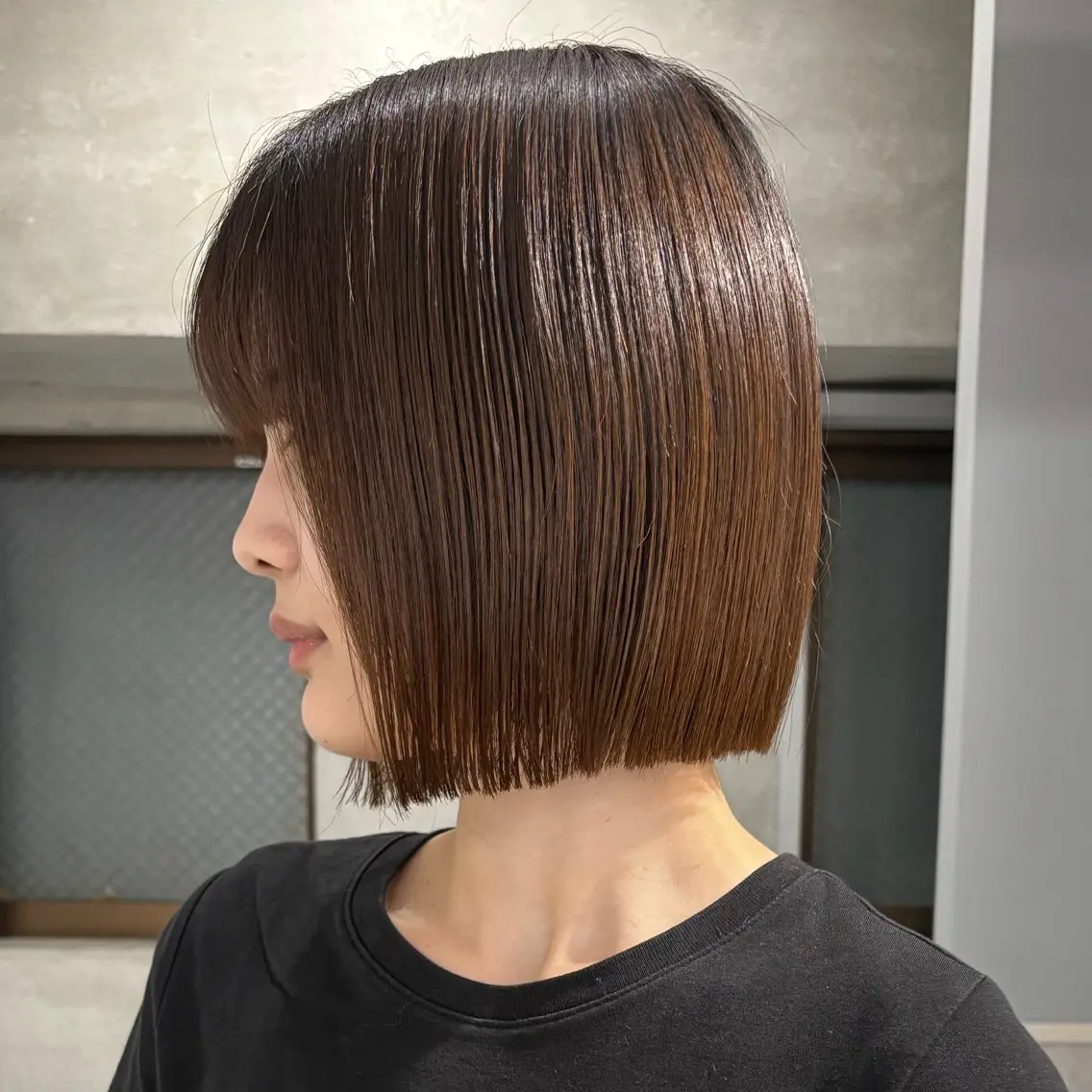 ショート カラー ボブ カット ヘアカラー ボブ/透明感カラー /AYUNAのヘアスタイル