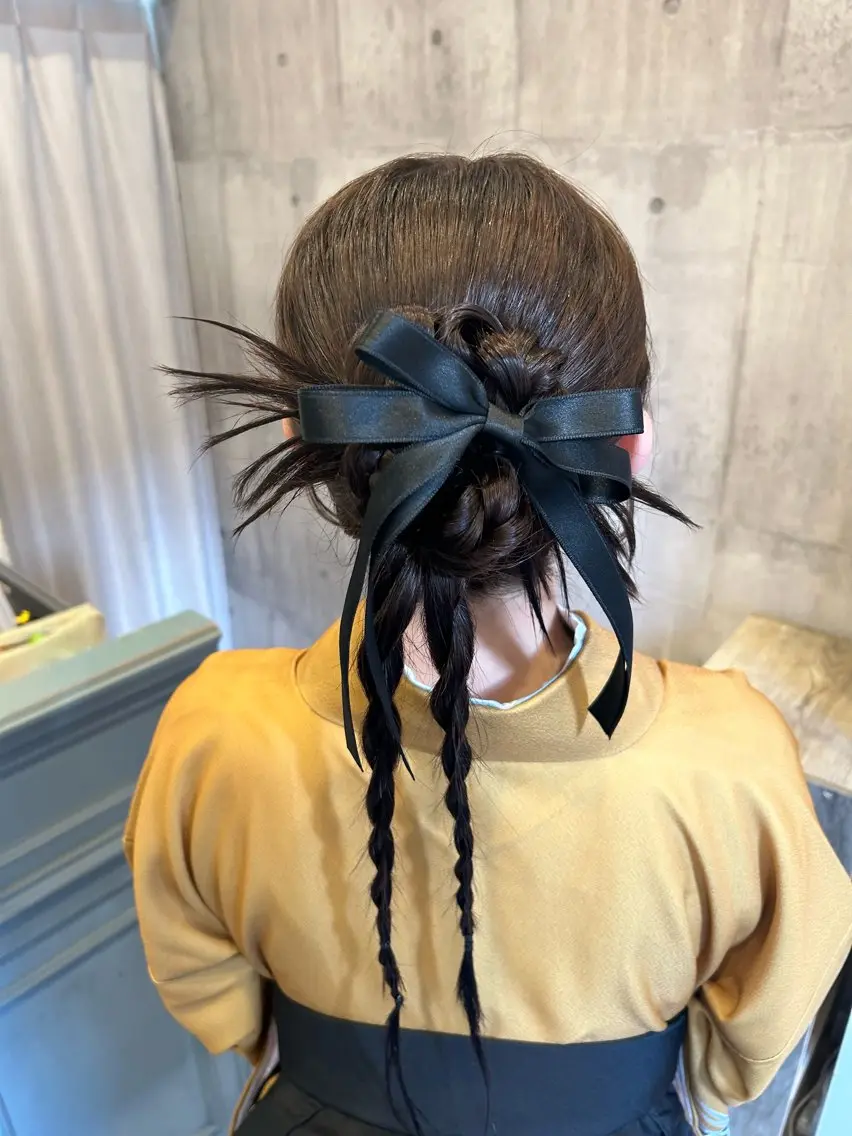 ヘアアレンジ ヘアセット mai /attraのヘアスタイル