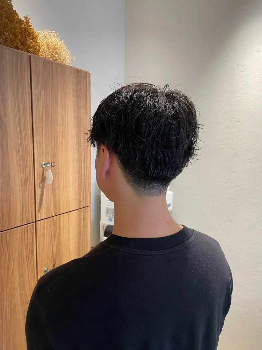 メンズ カット パーマ 小宮山 桃加のヘアスタイル