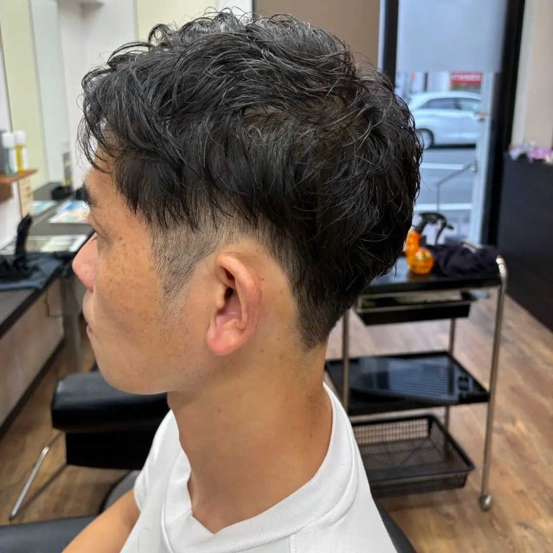 ショート メンズ monde 西田店のヘアスタイル