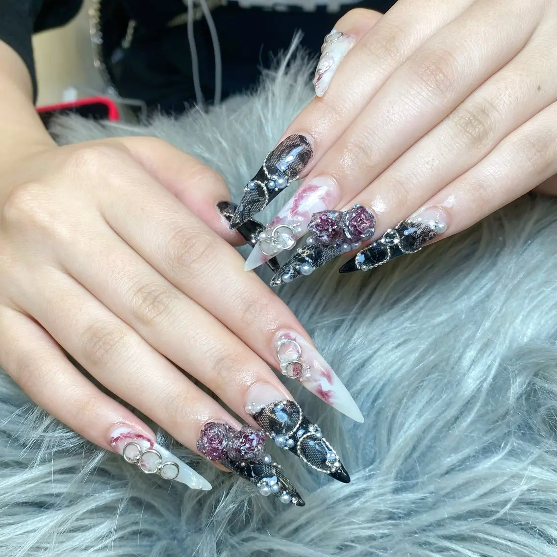 ネイル ハンドネイル ハンドケア Anh Nail 歌舞伎町のネイルデザイン
